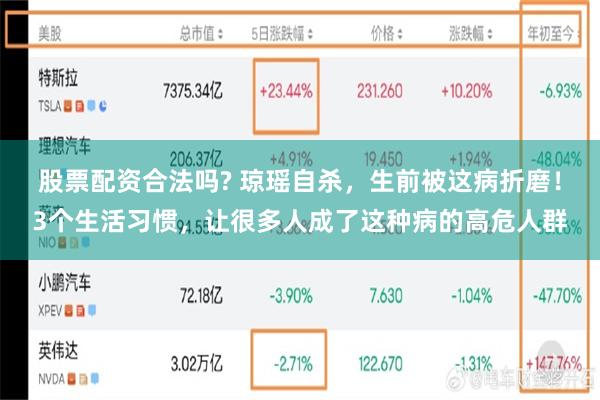 股票配资合法吗? 琼瑶自杀，生前被这病折磨！3个生活习惯，让很多人成了这种病的高危人群
